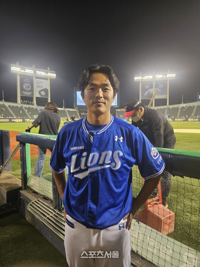 삼성 라이온즈 김태훈 2런 홈런