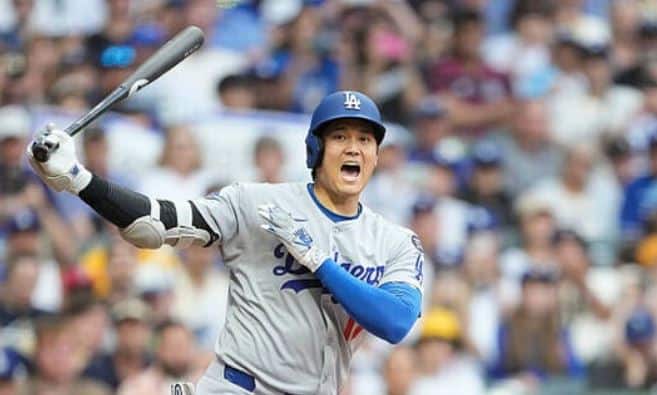 NL 최고 신인 상대 시즌 31호 홈런 오타니