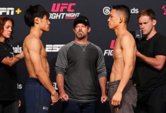 UFC 박현성 계체 통과