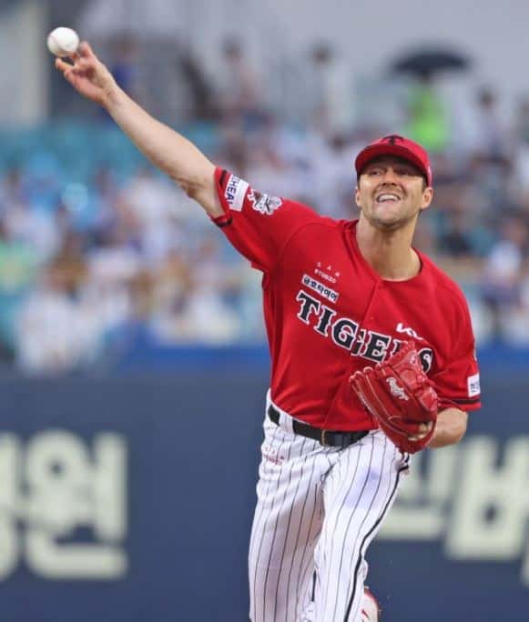 네일 삼성 상대로 완벽한 피칭